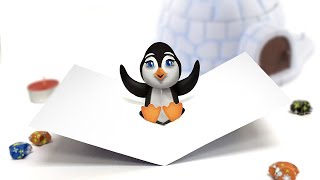 Penguin Pop Up Card