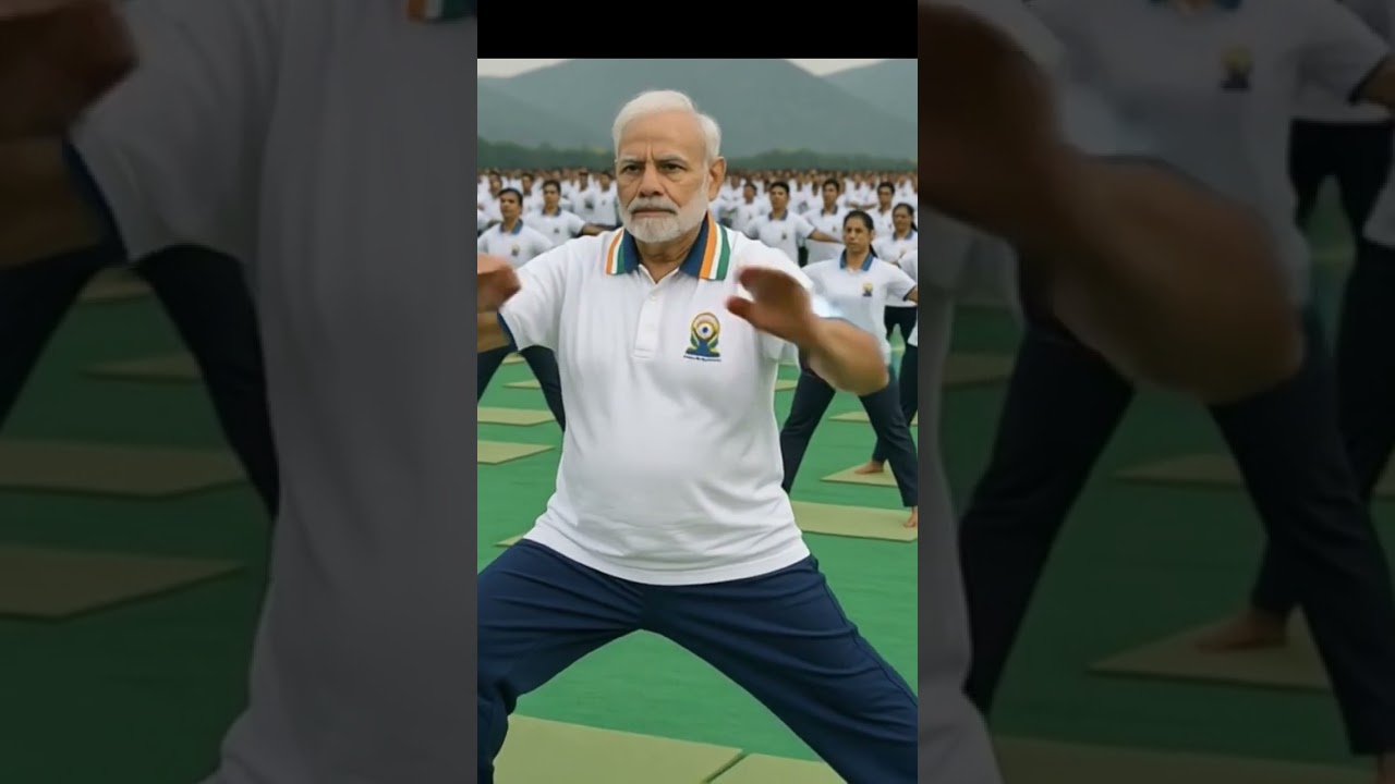 PM Modi Leads Yoga Day 2025 in Visakhapatnam 🇮🇳🧘‍♂️ 