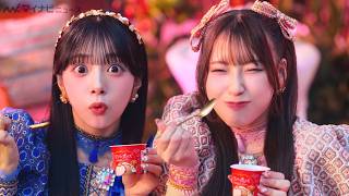 CUTIE STREET falls in love with the deliciousness! They show off their cute expressions to the tu...