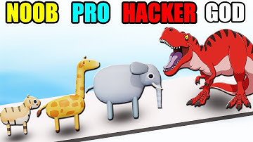 Egg Evolution 3D - NOOB vs PRO vs HACKER vs GOD