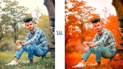 Lightroom soft green effect photo editing tutorial|Lightroom background colour change preset/