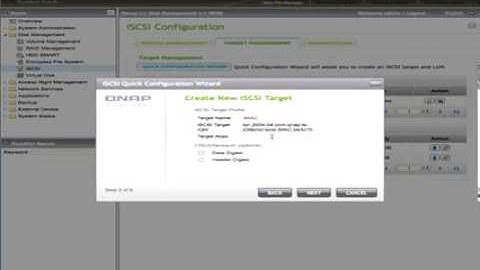 QNAP TS-239 Pro II iSCSI Configuration.mov