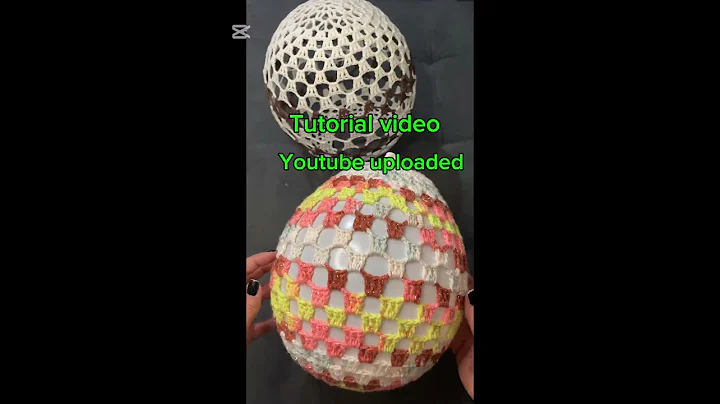 Hot air balloon lamp#crocheting #crochet#crochetinspiration#hotairballoon