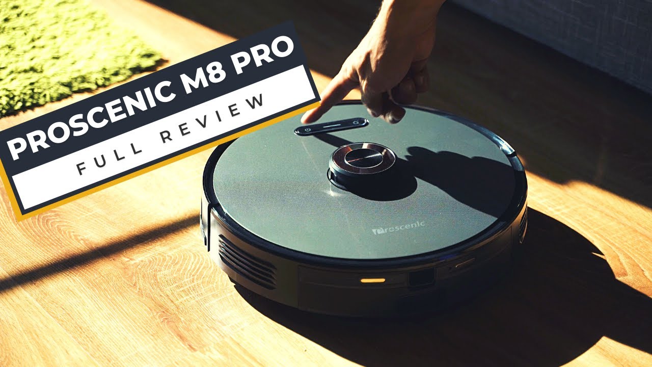 PROSCENIC - ★動作確認済Proscenic M8 Pro お掃除ロボット　ダストバック付 Proscenic M8 Pro お掃除ロボット Proscenic M8 PRO REVIEW