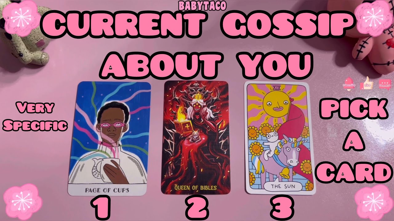 WHAT IS THE CURRENT GOSSIP ABOUT YOU 🔮 PICK A CARD #tarot ￼#tarotreading #pickacard #gossip