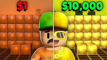 $1 vs $10,000 Block Dash Map!