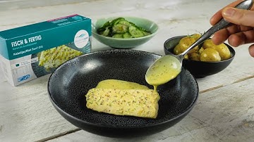 Fisch & Fertig: Kabeljaufilet Senf Dill