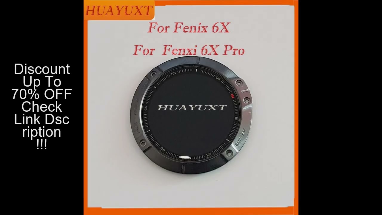 Original LCD Display for Garmin Fenix ??6x pro Sport Watch Garmin Smart Watch Screen Display Repair
