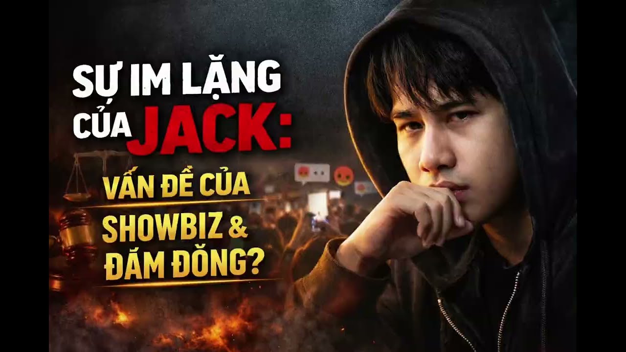 SỰ IM LẶNG CỦA JACK: VẤN ĐỀ CỦA SHOWBIZ & ĐÁM ĐÔNG?#news 