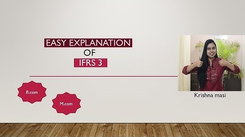 IFRS 3 Business combinations