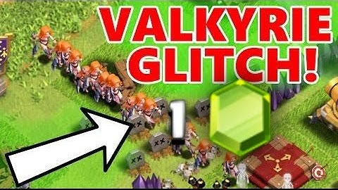 Train 27 valkyrie in just 1 gem without dark elixir | Coc trick | Clash of clan glitch | Coc bug