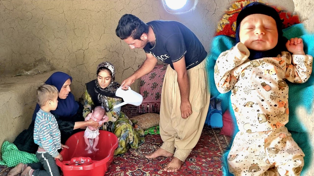A journey to the world of peace: bathing a little nomadic boy - YouTube