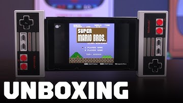 Unboxing The NES Switch Controllers
