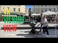 【4K】 Lithuania Vilnius - Jonas Basanavičius Square in Old Town
