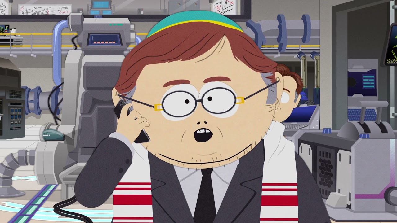 South Park Return Of Covid Rabbi Cartman Speaking Hebrew YouTube