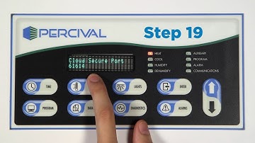 Configuring PercivalConnect w/ Percival Chamber