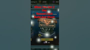 When You Got 3Day Reward Card Build And Shoot Subscribe