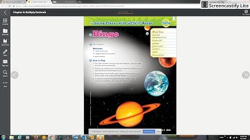 Printing Go Math workbook pages 1