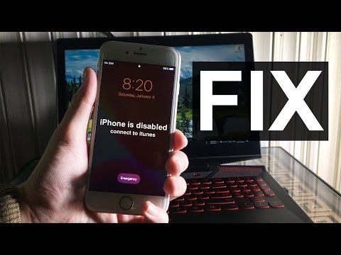 How to Bypass iPhone is Disabled On Any iPhone. 