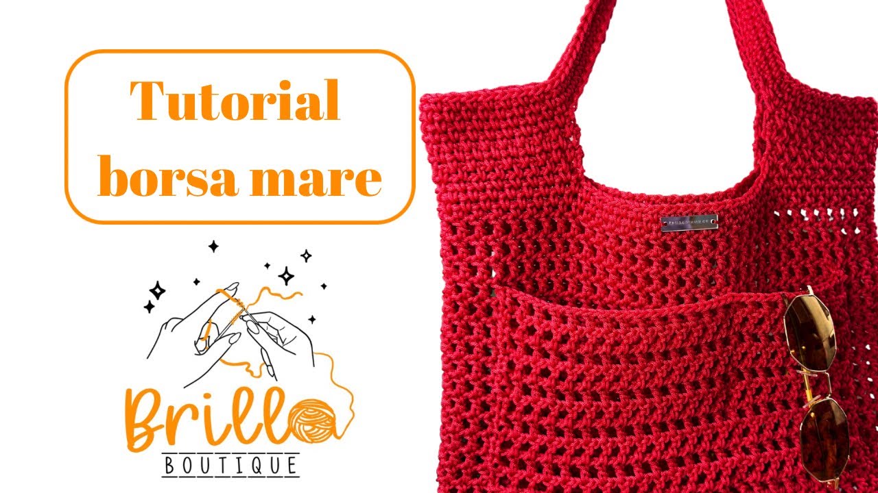 Borsa mare  uncinetto ✨