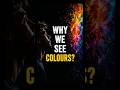 Why We See Colours?#RangKaRaaz #DidYouKnow #ShortsHindi #ScienceShorts #BrainPower #ViralShorts