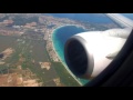 Ryanair 737-800 Sea Blue Landing in Mallorca from Schönefeld