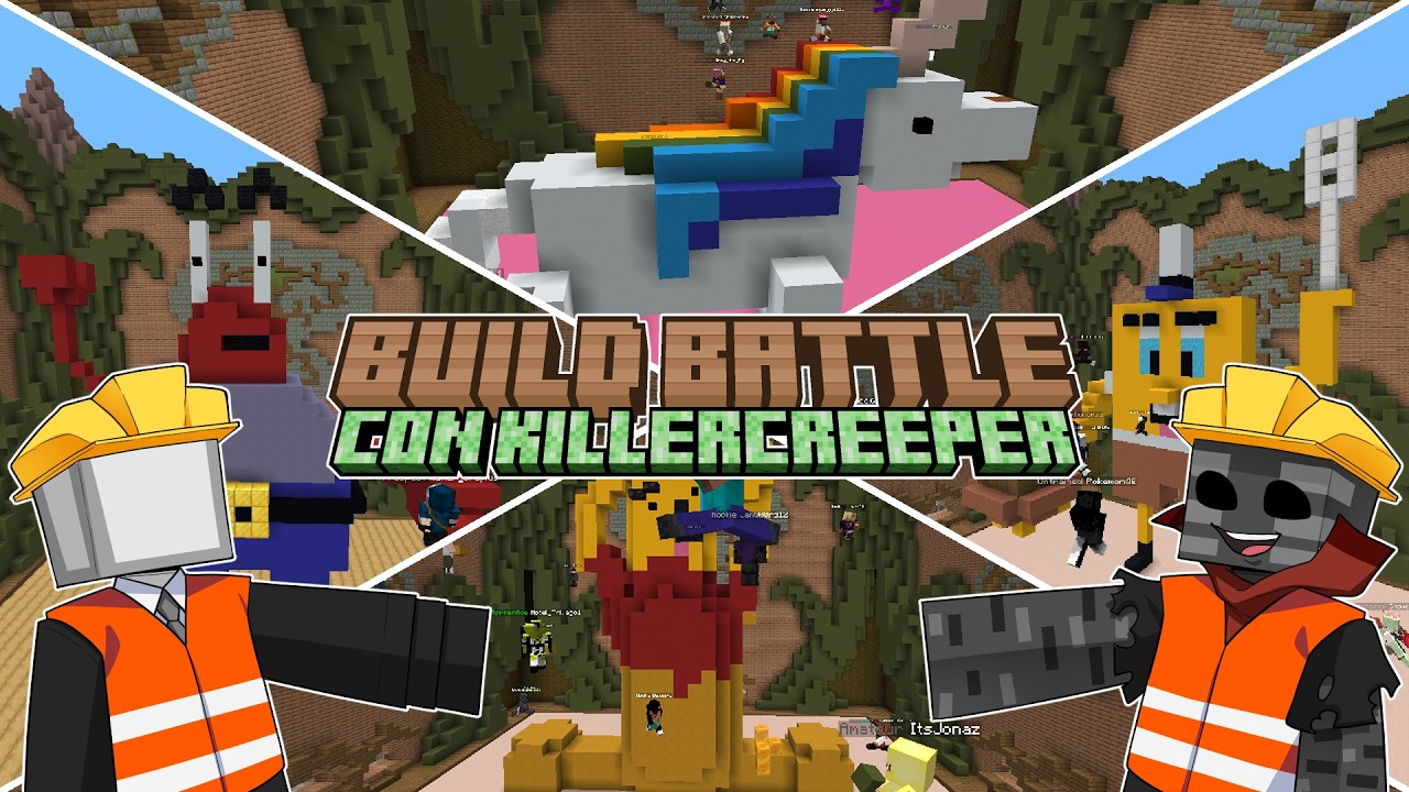 Build Battle con KillerCreeper55 en 2026