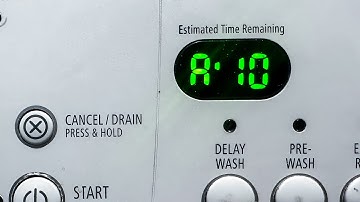 A10 Error Code on Whirlpool Washer