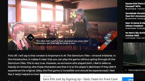 Review: AI: The Somnium Files – nirvanA Initiative is Quite a Ride