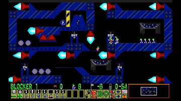 NeoLemmix Introduction Pack - 24: Different Strokes