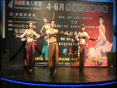 朱美玲肚皮舞團 2011 06 26 漁人碼頭　shron鼓