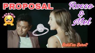 PROPOSAL ni ROCCO NACINO Kay MELLISA Gohing | Actual Video | Engaged na.