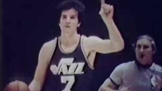 Pistol Pete Maravich 1976-77 New Orleans Jazz highlight clip