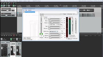 How to use Compressor in Reaper