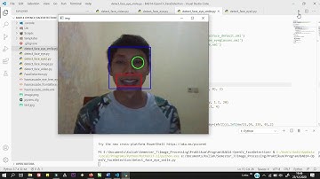 Demo Pengolahan Citra - OpenCV [Deteksi wajah, mata dan senyuman]