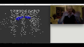 Cycling74 Max-Jitter doodle 57 -Leapmotion / jit.phys.multiple