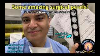 CataractCoach 1099: some amazing surgical pearls - learn these from me!