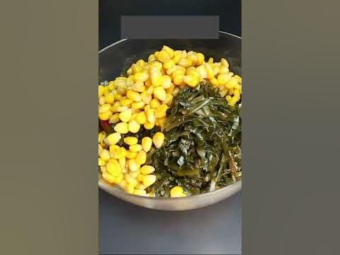 Простой и вкусный салат с морской капустой - YouTube