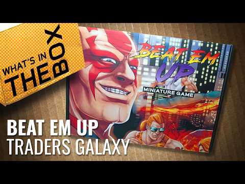 Streets Of Rage As A Wargame?! Beat Em Up Review & Unboxing | Traders Galaxy