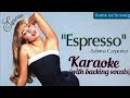 Karaoke Espresso With Backing Vocals Same As In The Song Instrumental Sabrina Carpenter Karaoke Espresso With Backing Vocals Same As In The Song Instrumental Sabrina Carpenter