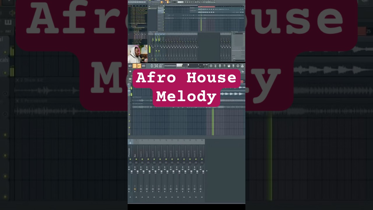 How to make a simple Afro House Pluck Melody - FL Studio 2026