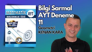 Deneme-11 Geometri Çözümleri Bilgi Sarmal Ayt Matematik Branş Denemeleri