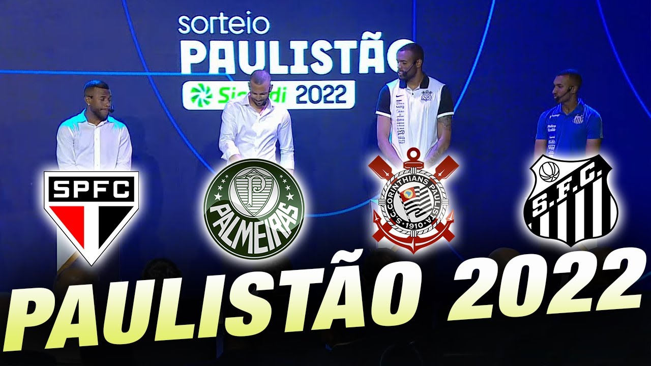 PAULISTÃO 2022! SORTEIO DOS GRUPOS DO CAMPEONATO PAULISTA 