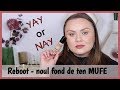 REBOOT - Un nou fond de ten MUFE | Wearing test & Review