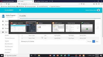 DEMO PROGRAM - Aplikasi E-Laundry Berbasis Web menggunakan PHP, MYSQL, CodeIgniter dan Bootstrap