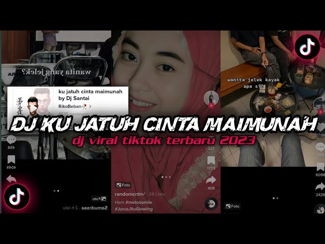 DJ KU JATUH CINTA MAIMUNAH SOUND RIKO BEBAN VIRAL TIKTOK TERBARU class=