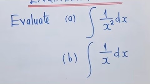 Engineering Mathematics Calculus 1 / Integral