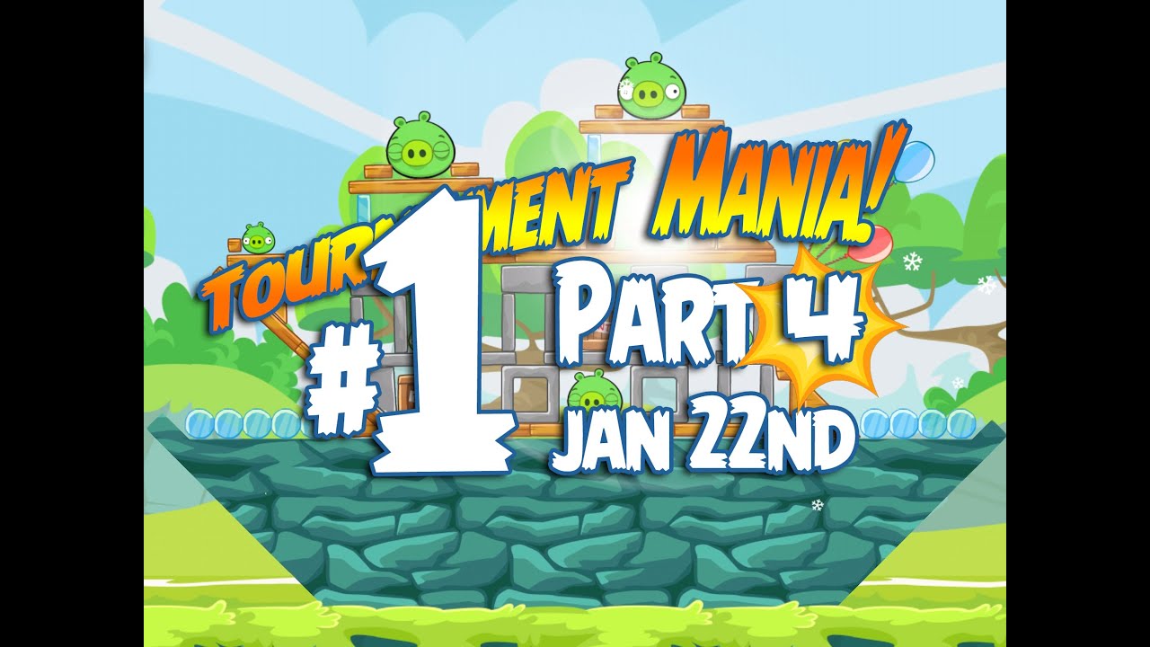 Angry Birds Friends Tournament Mania 4 Level 1 Week 192 Walkthrough | January 22nd 2016