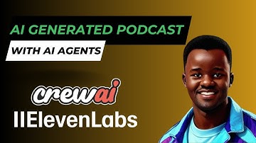 AI Agent Generated Podcast using CrewAI and ElevenLabs