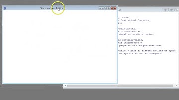 Instalar e importar una base de datos de excel a r-project